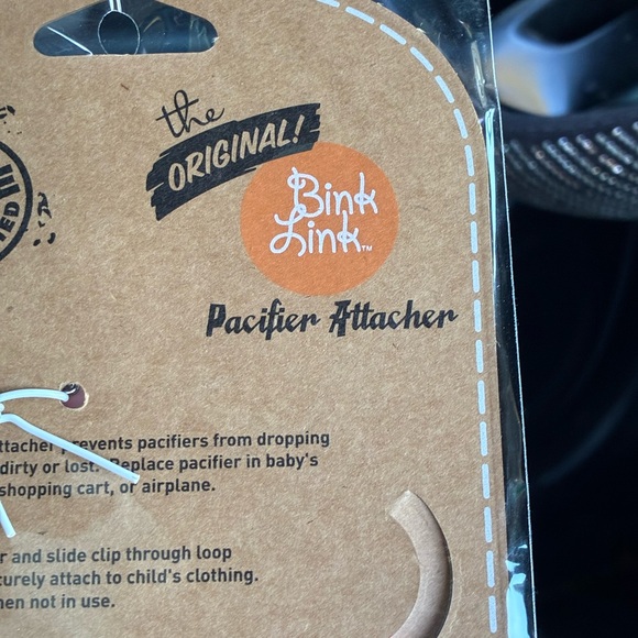 Pink Pacifier Clip - Picture 7 of 9